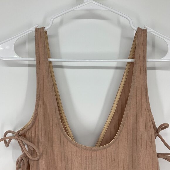 Privacy Please Revolve Bodysuit Top Mission Ribbed Thong VNeck - Picture 11 of 12